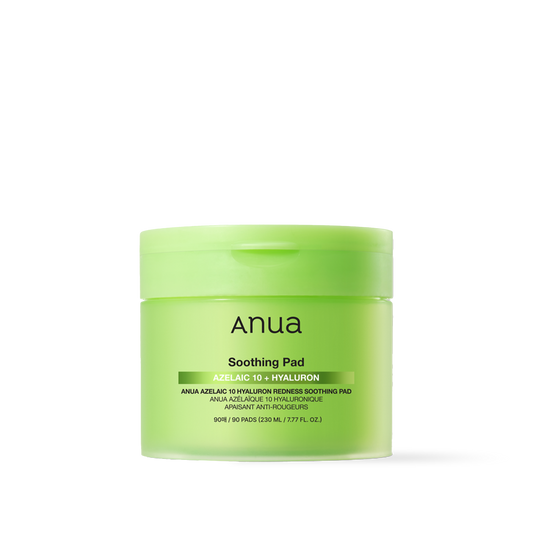 Anua Azelaic 10 Hyaluron Redness Soothing Pad  KOOMIKO_Korean Skincare K-Beauty